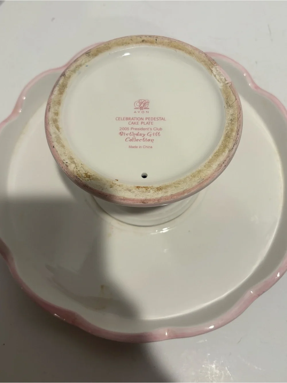 Avon celebration pedestal